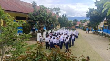 103 Siswa Dari Berbagai SMP Gayo Lues Ikut Ujian Masuk SMA Unggul.